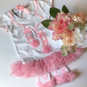 MudPie Ballet Slipper outfit